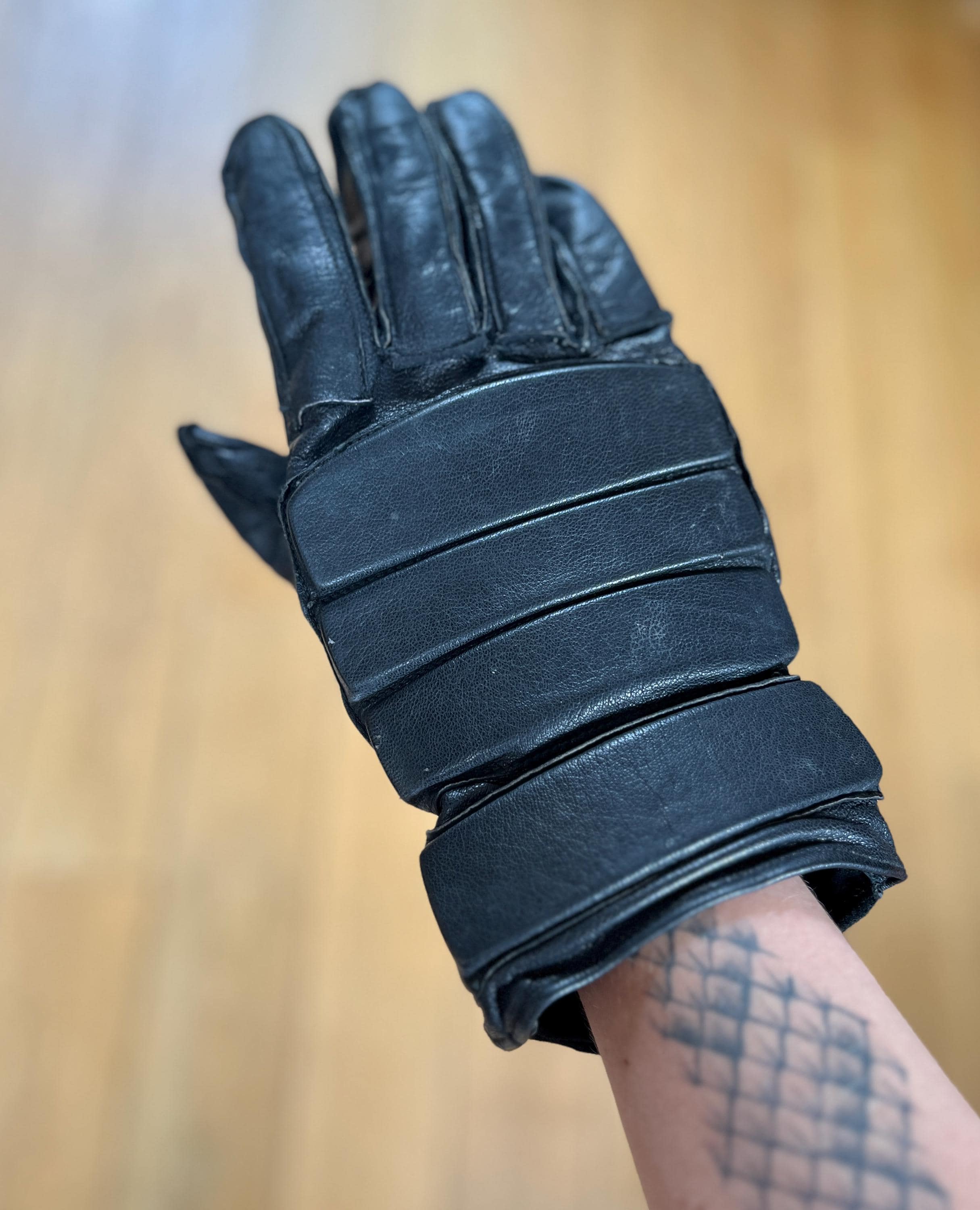 Vintage Black Gloves - Etsy