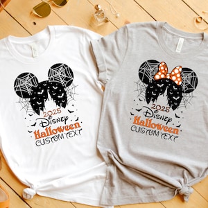 2025 Disney Halloween Custom Shirt, Disney Shirt, Halloween Matching Shirts, Custom Disney Family Shirt, Halloween Shirts, Disneyland Shirt