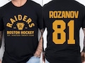 Comfort Colors Ilya Rozanov #81-Boston Raiders Tee, Hudson Williams Connor Storrie Shirt, Shane Hollander Shirt, Heated Rivalry Inspired product logo