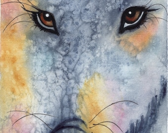 Javelina Portrait: Original Watercolor Painting, Southwest Wildlife Art