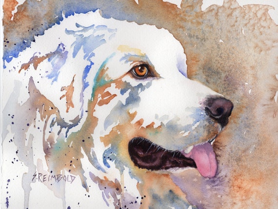 matted great pyrenees