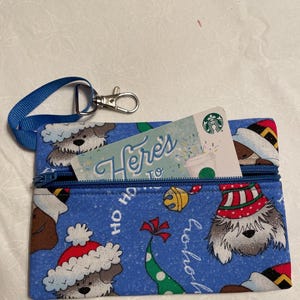 Welpe Claus Geldbörse / Geschenkkartenhalter