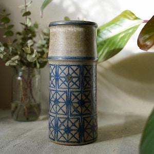 Jarrón de gres vintage de Michael Andersen / Cerámica danesa, década de 1960