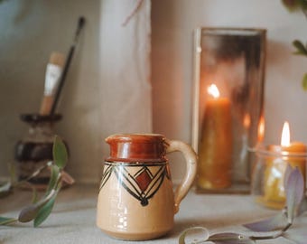 Vintage French country Milk Pitcher