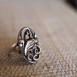 NE FROM 925 RING | Vintage Modernist Silver Ring | Niels Erik From Jewelry Midcentury | 1960s