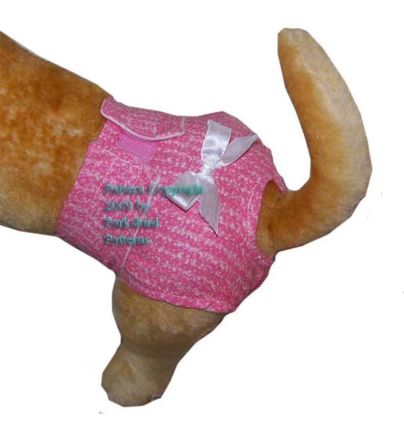 Dog Diaper Sewing Pattern ePattern pdf file Make your own Etsy