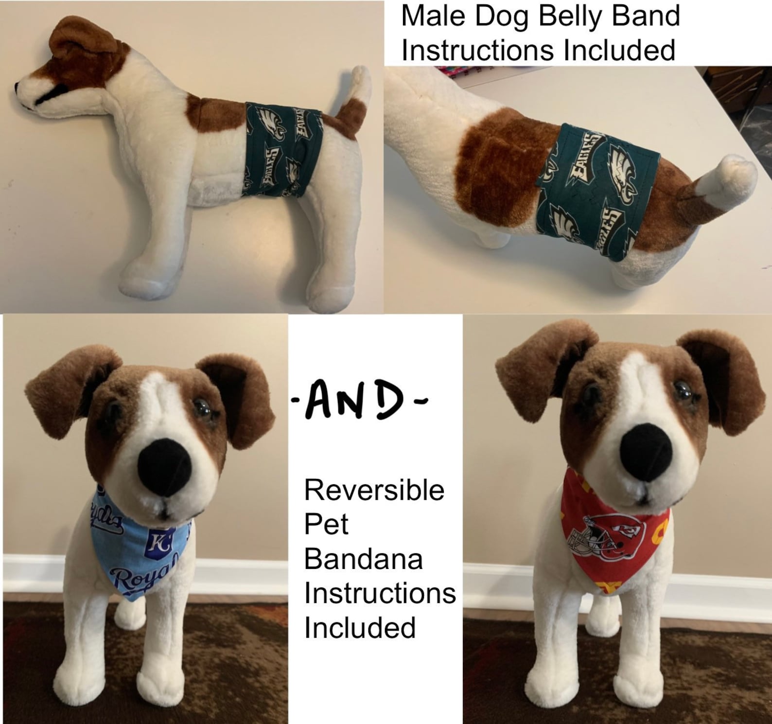 Sew a Dog Diaper Sewing Pattern Epattern Pdf File Make Your Own Diapers for Dogs in 6 Sizes XXS