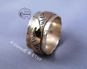 GoldSilver Ring Earrings