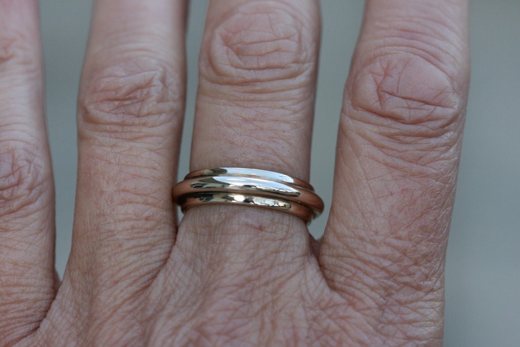 BAGUE EN BRONZE BAHIYA