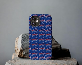 Funda delgada para teléfono de los Buffalo Bills: regalo protector de fútbol americano de la NFL