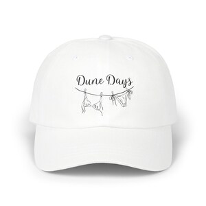 Dune Days Baseball Hat - Classic Dad Cap, Summer Beach Sun Hat, Vintage Retro Baseball Cap, Outdoor Adventure Hat, Adjustable Unisex Cap