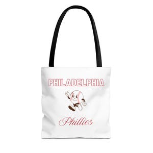 Phillies canvas draagtas - cadeau honkbalfan, Philadelphia Sports Team, Game Day Carryall, MLB-merchandise, accessoire sportfan