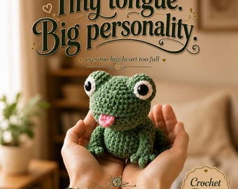 Chunky Velvet Gecko Crochet Pattern, Plush Lizard Tutorial (PDF)
