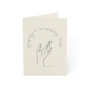 Christlich Inspirierte Grußkarten für alle Gelegenheiten, Minimalistische handgezeichnete Karten zum Geburtstag, Danke, Feier, und für jeden Anlass.