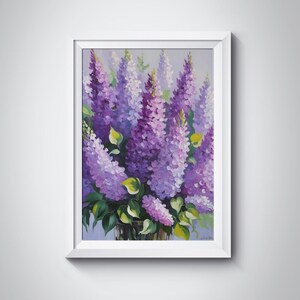 Impressões de arte floral para parede, mais de 25 flores PNG pintadas a óleo para download instantâneo, decoração botânica em aquarela, conjunto de arte digital de flores