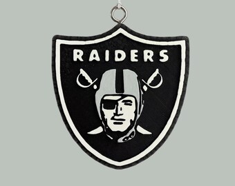 Ambientador para coche Freshie de los Raiders de Las Vegas