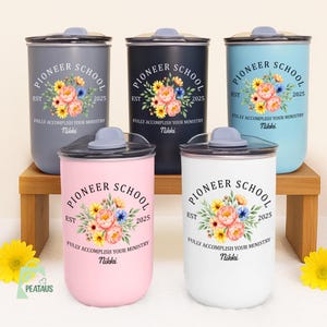 Personalized Pioneer School Tumbler, Pioneer Gift, JW Pioneer School, JW Gifts, Best Life Ever, Pioneer Service School 2025, JW Gift Ideas