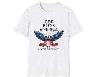 God Bless America Eagle T-Shirt | Patriotic Tee for All Occasions