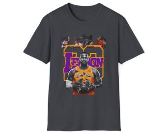 Lebron James Masked Signature T-shirt, Basketball Fan Tee - Etsy