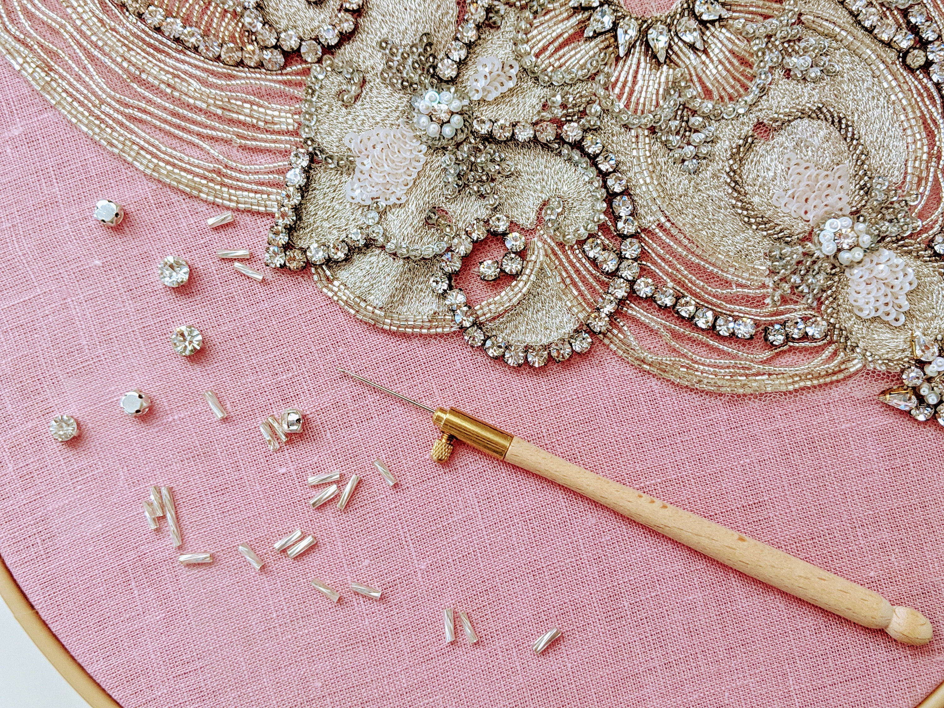 Shop Online for Tambour Hook and Needle,tambour Hook for Hand