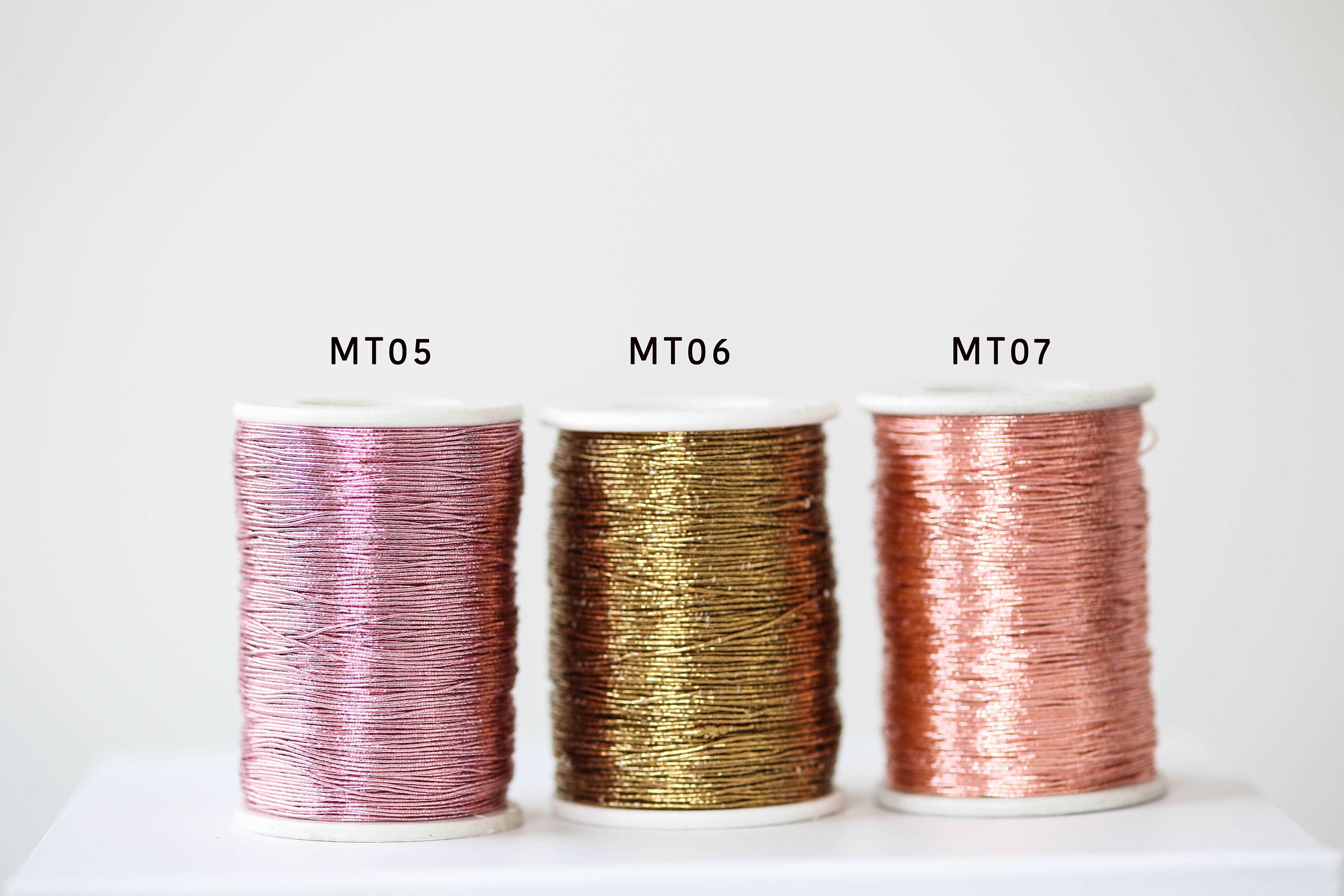 Metallic Thread for Embroidery in Antique Gold Rose Gold and Etsy