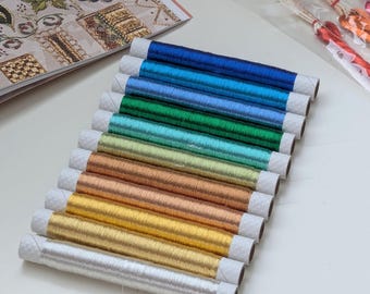 Superfine Japanese Metallic Thread - Limited Edition