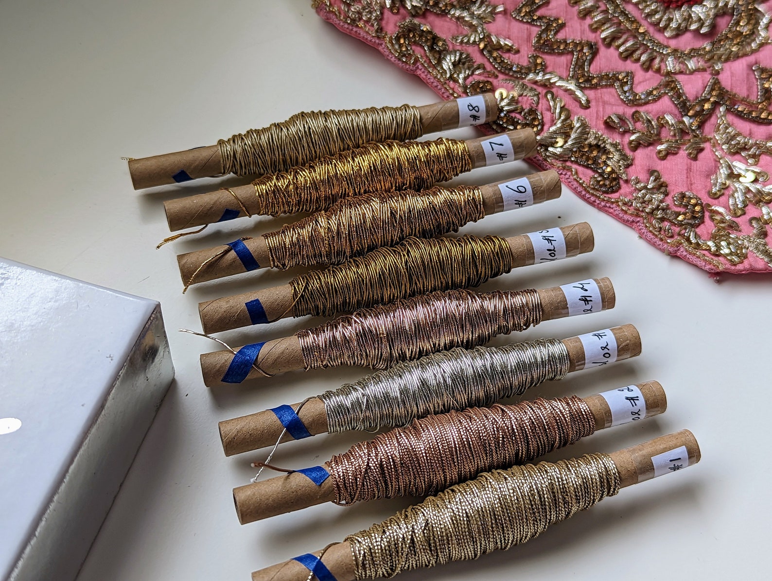 Best Rounded Couching Thread for Metalwork, Goldwork or Tambour Hand ...