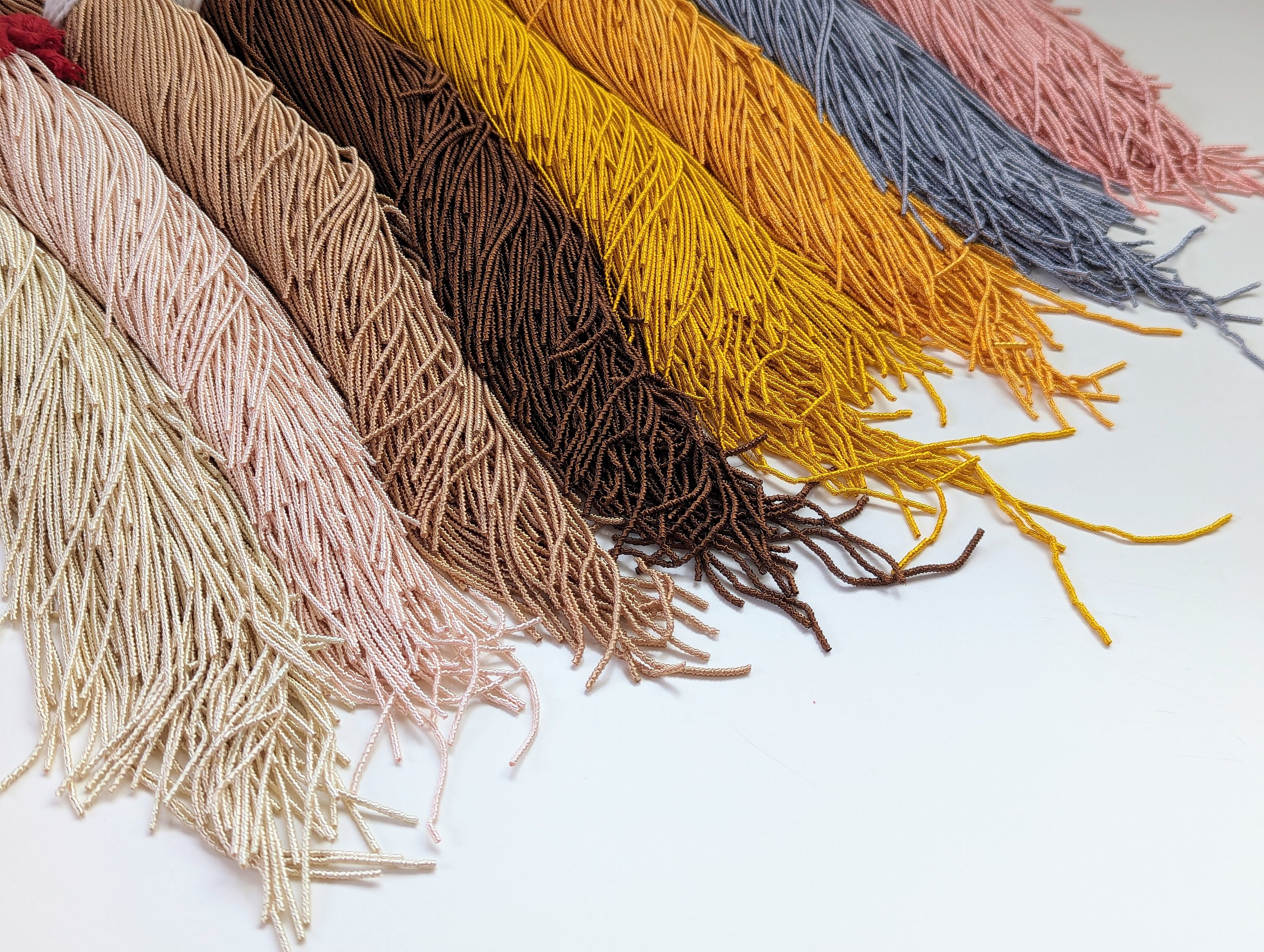 Purl Set Folded Silk Purl, Metallic Purl Thread for Luxurious Goldwork ...
