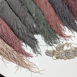 Textured Purl for Goldwork and Tambour Embroidery in soft shades, Goldwork supplies, Marble Purl, French Bullion Wire