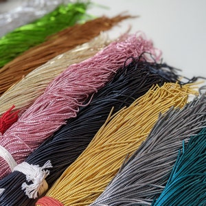 Spiral French Bullion Wire for Hand Embroidery, Spiral Purl, French Gimp Wire, Luneville Embroidery Supplies, French Wire