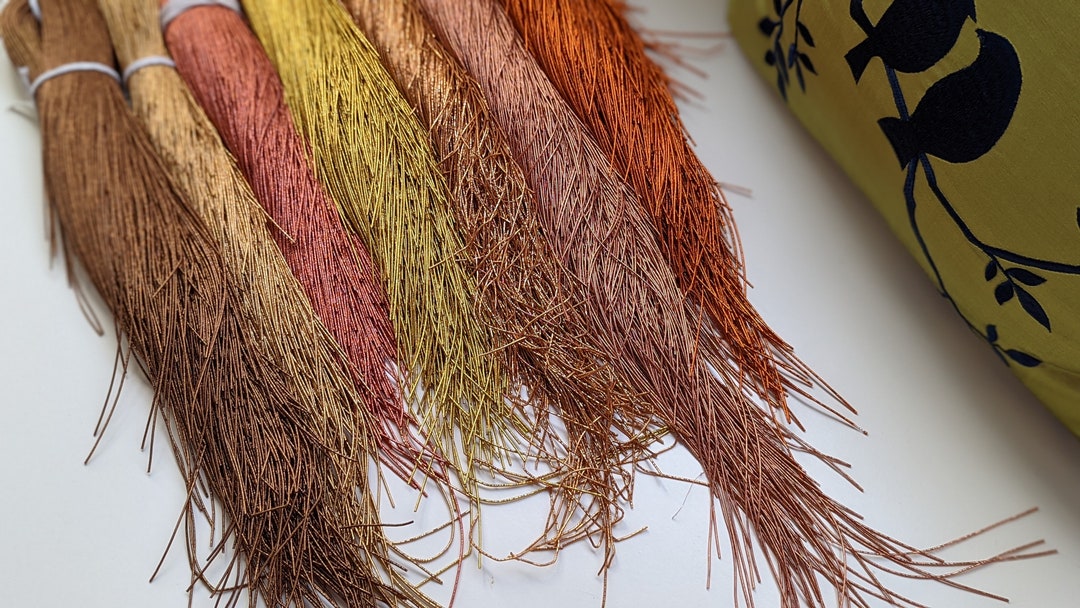 Goldwork Embroidery Supply, Metallic Thread, Metallic Purl in Shadees