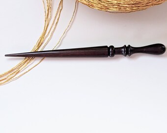 Stiletto for embroidery made from rosewood for needlework