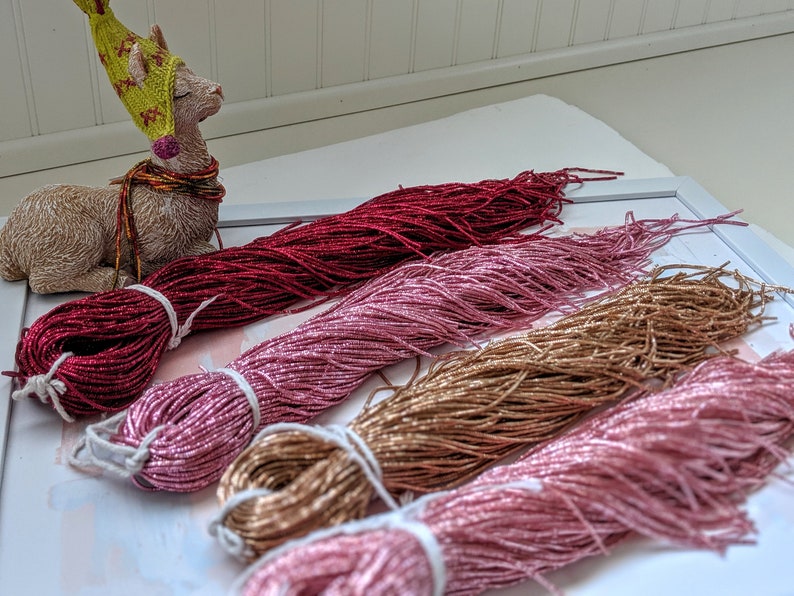 Bright Check Purl, Goldwork Embroidery Wire, Pink Hazel Colors - Etsy