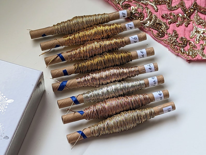 Best Rounded Couching Thread for Metalwork, Goldwork or Tambour Hand ...
