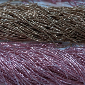 Purl Threads Bright Check Purl, Goldwork Embroidery Wire, Pink Hazel Colors - Etsy