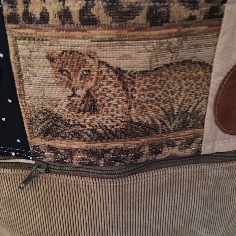Knitting Tote Patchwork Extra Large Tote Large Knitting Project Bag Needle Point Bag Amber#1810 Bags Loom Bag Quilting Project Tote