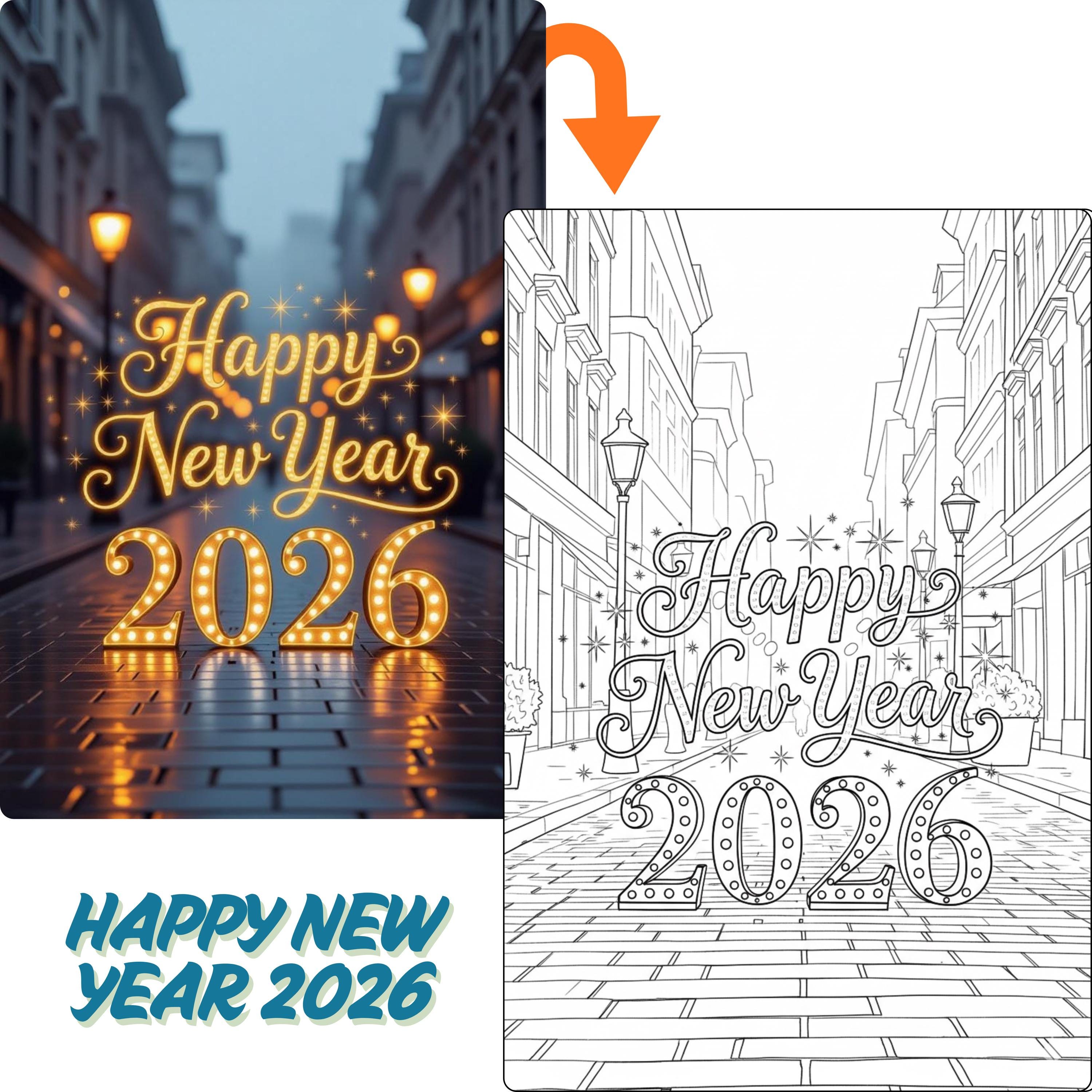 50 Custom Coloring Pages From Photo, Custom Kids Activity Page, Digital ...