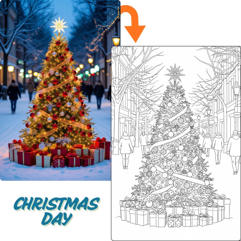 10 custom coloring pages created from your personal photos. Personalized photo-to-sketch service for adults and kids. High-quality line art delivered within 24 hours. Perfect DIY coloring book gift and custom party activity from my Etsy shop.