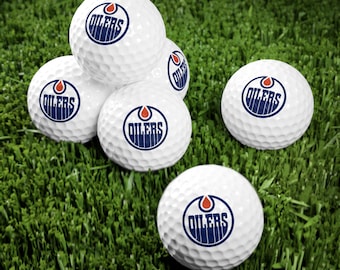 Oilers Golf Balls - 6-Pack