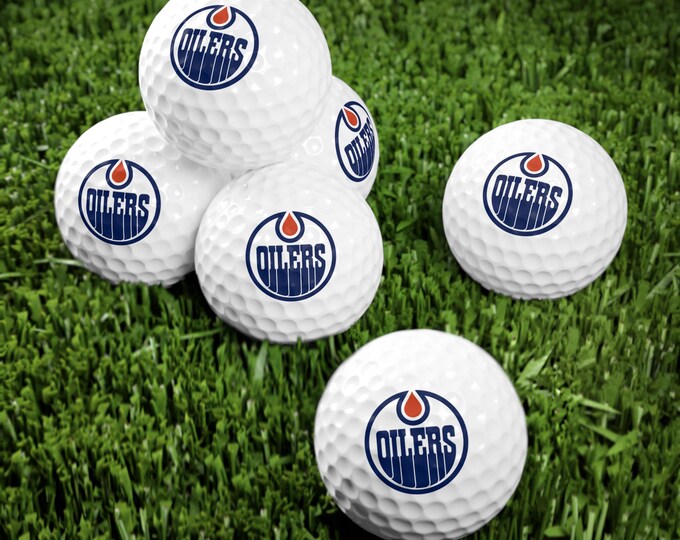 Oilers Golf Balls - 6-Pack