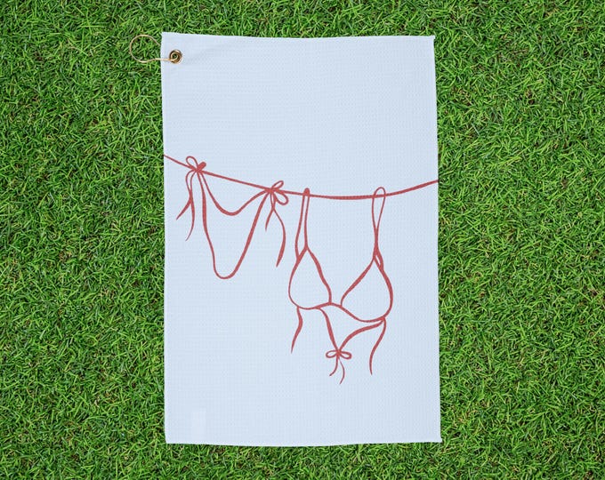 Smmer Bikini Golf Towel