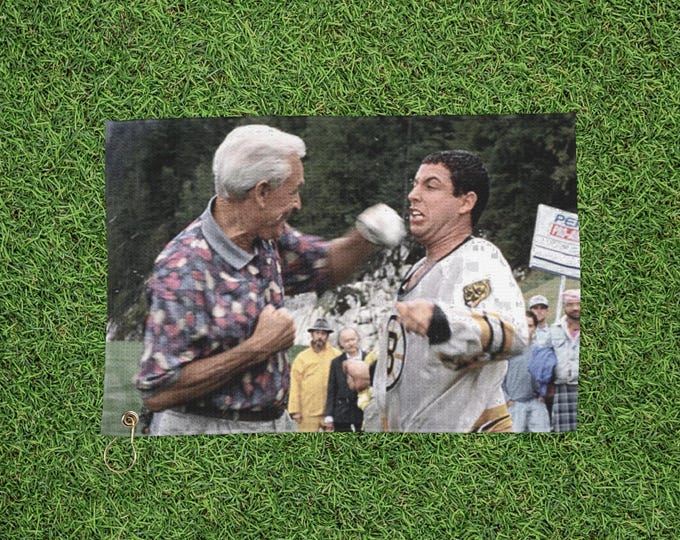 Happy Gilmore Golf Towels - Bob Barker