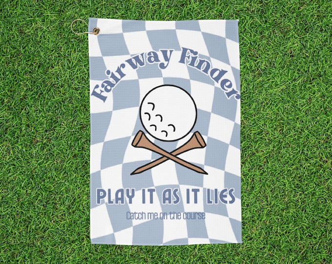 Character Retro Golf Towel