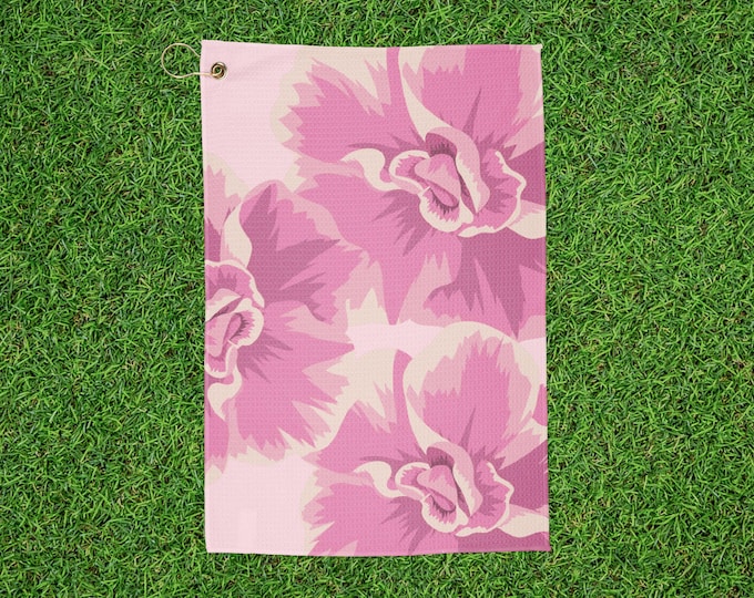 Floral Golf Towel