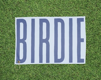 Birdie Golf Towel - Birdie Blue