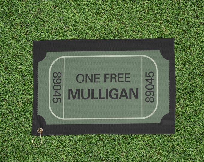 Mulligan Fair Ticket Golf Towel