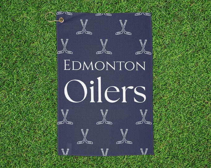 Edmonton Oilers NHL Hockey Golf Towel