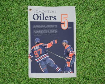 Edmonton Oilers Golf Towel