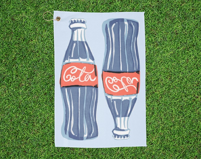 Coca-Cola Retro Golf Towel