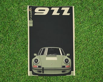 Cool Car Porsche Golf Towel